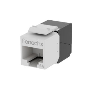 Fonechs CAT 6A Keystone Module, Unhielded, Toolfree